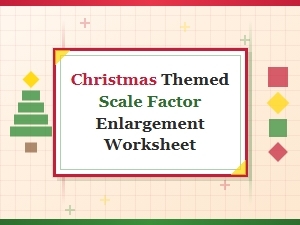 Enlarging Festive Figures with Scale Factor